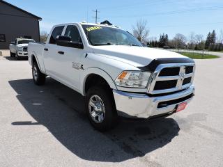 <p>A beautiful condition 2017 Ram 2500 that is powered by a 6.7L Cummins turbo diesel and 4-wheel drive. Room for 6 people in the crew cab. Bluetooth and built in electric brake controller. Full power group including keyless entry and power folding mirrors. New batteries and new parking brake shoes and hardware components were installed to complete the safety. Factory installed under bed puck style 5th wheel and gooseneck hitch system was optioned into the box and spray in box liner was also applied to the 6 1/2-foot length box. A must-see Ram 2500 ST with only 167000 KMS on the odometer.</p><p>** WE UPDATE OUR WEBSITE REGULARLY IF YOU SEE THIS AD THE VEHICLE IS AVAILABLE! ** Pentastic Motors specializes in 4X4 Gasoline and Diesel trucks from all makes including Dodge, Ford, and General Motors. Extended warranties available!  Financing available from 7.99% APR OAC. Delivery available to Southern Ontario Purchasers! We are 1.5 hrs from Pearson International Airport and offer free pick up from the airport to Purchasers. Leasing options available for Commercial/Agricultural/Personal! **NO ADMIN FEES! All vehicles are CERTIFIED and serviced unless otherwise stated! CARFAX AVAILABLE ON ALL VEHICLES! ** Call, email, or come in for a test drive today! 1-844-4X4-TRUX www.pentasticmotors.com</p>