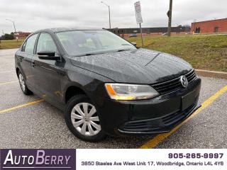 <p><p><span><strong>2014 Volkswagen Jetta 2.0L Trendline+ Black On Black Interior </strong></span></p><p><span></span><span> </span>2.0L <span><span></span><span> </span>Front Wheel Drive <span></span><span> </span>Automatic <span></span><span> </span>A/C</span><span><span> <span></span> </span>Power Options</span><span> </span><span><span></span><span> </span>Bluetooth</span><span> </span><span></span> <span>Keyless Entry </span><span><span></span><span> </span></span></p><p><span><br></span></p><p><span>*** Fully Certified ***</span><br></p><p><span><strong>*** ONLY 183,947 KM ***</strong></span></p><p><br></p><p><span><strong>CARFAX REPORT: <a href=https://vhr.carfax.ca/?id=%2Bh02pAErKUnQlT5QcltOQGC5lanFJInQ>https://vhr.carfax.ca/?id=%2Bh02pAErKUnQlT5QcltOQGC5lanFJInQ</a><span id=jodit-selection_marker_1703711902019_2238545018832634 data-jodit-selection_marker=start style=line-height: 0; display: none;></span></strong></span></p><br></p> <span id=jodit-selection_marker_1689009751050_8404320760089252 data-jodit-selection_marker=start style=line-height: 0; display: none;></span>