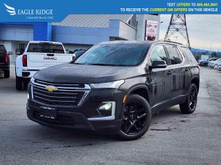 New 2023 Chevrolet Traverse LT Cloth AWD, remote vehicle start, keyless entry, stop/start system, hotspot capable, HD rear camera for sale in Coquitlam, BC