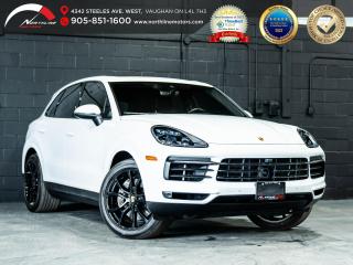 ****QUALIFY FOR A 4 YEAR WARRANTY ON OUR VEHICLES TODAY!!!

Panoramic Sunroof, Premium Plus Package, Adaptive Cruise Control (ACC), 21" Cayenne Exclusive Design Wheels in High Gloss Black incl. Wheel Arch Extensions in Exterior Color, Ventilated Seats (Front), Heated Windshield, Heated Windshield, LED-Matrix Design Headlights incl. Porsche Dynamic Light System Plus (PDLS+), Clear LED Taillights, BOSE® Surround Sound System, Surround View, Power Seats (14-way) with Comfort Memory, Window Trim in High Gloss Black, Under Door Puddle Light Projectors, Heated Steering Wheel, Rear Comfort Seats (2+1), Heated Seats (Front and Rear), Comfort Access, Auto-Dimming Mirrors, Interior Trim in High Gloss Black, Navigation Module for Porsche Communication Management (PCM), Lane Change Assist (LCA), 4-Zone Climate Control, Apple CarPlay® incl. Siri®, Voice Control, Ambient Lighting, Power Steering Plus, CLEAN CARFAX, SINGLE OWNER

2022 Carrara White Metallic On Standard White Porsche Cayenne | All Wheel Drive 

Northline Motors is a 5 Star Dealership. We are family owned and operated with a big emphasis on family values. We are consecutive winners of Peoples Top Choice Award in GTA, Awarded Top Three Best Dealers in Vaughan by Top Three Rated, Named Best Canadian Business by Canada Business Review Board and accredited by Better Business Bureau with an A+ Rating! We have also been awarded Readers Choice Winner by readers in Vaughan.

Check our website for weekly new and exciting inventory and or simply stop by our showrooms any time (Coffee and Tea is always on us). Experience luxury, comfort and innovation in our pressure free, friendly showrooms. With over 12 years of experience within the industry, we understand the needs of our customers and work tirelessly to give you an exceptional experience every time! Our prices are extremely competitive and our selection is filled with variety, luxury and quality. We serve customers all over Canada and offer full transparency, vehicle history reports, extended warranties and aftermarket services! For quality that meets your family standards, trust ours!!

Call, or come in today and join the ever-growing Northline Family.

Price excludes all applicable taxes and licensing. All vehicles, unless otherwise specified can be certified at an additional cost of $699. Otherwise, as per OMVICs regulations the vehicle is not drivable, not certified, and not e-tested.