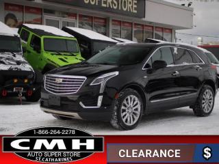 Used 2017 Cadillac XT5 Platinum  NAV ADAP-CC HTD-SW P/GATE for sale in St. Catharines, ON