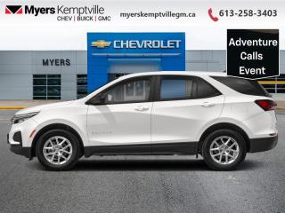 <b>Power Liftgate, Remote Engine Start, 8-Way Power Driver Seat!</b><br> <br> <br> <br>At Myers, we believe in giving our customers the power of choice. When you choose to shop with a Myers Auto Group dealership, you dont just have access to one inventory, youve got the purchasing power of an entire auto group behind you!<br> <br>  With plenty of cargo and passenger space, plus all the cool features you expect of a modern family vehicle, this 2024 Chevrolet Equinox is an easy choice for your adventure vehicle. <br> <br>This extremely competent Chevy Equinox is a rewarding SUV that doubles down on versatility, practicality and all-round reliability. The dazzling exterior styling is sure to turn heads, while the well-equipped interior is put together with great quality, for a relaxing ride every time. This 2024 Equinox is sure to be loved by the whole family.<br> <br> This summit white SUV  has an automatic transmission and is powered by a  175HP 1.5L 4 Cylinder Engine.<br> <br> Our Equinoxs trim level is Premier. This Premier trim of the Equinox adds in perforated leather seats, mobile device wireless charging, a heated steering wheel, a power liftgate for rear cargo access, blind spot detection and dual-zone climate control, and is decked with great standard features such as front heated seats with lumbar support, remote engine start, air conditioning, remote keyless entry, and an upgraded 8-inch infotainment touchscreen with Apple CarPlay and Android Auto, along with active noise cancellation. Safety on the road is assured with automatic emergency braking, forward collision alert, lane keep assist with lane departure warning, front and rear park assist, and front pedestrian braking. This vehicle has been upgraded with the following features: Power Liftgate, Remote Engine Start, 8-way Power Driver Seat. <br><br> <br>To apply right now for financing use this link : <a href=https://www.myerskemptvillegm.ca/finance/ target=_blank>https://www.myerskemptvillegm.ca/finance/</a><br><br> <br/>    Incentives expire 2024-05-31.  See dealer for details. <br> <br>Your journey to better driving experiences begins in our inventory, where youll find a stunning selection of brand-new Chevrolet, Buick, and GMC models. If youre looking to get additional luxuries at a wallet-friendly price, dont just pick pre-owned -- choose from our selection of over 300 Myers Approved used vehicles! Our incredible sales team will match you with the car, truck, or SUV thats got everything youre looking for, and much more. o~o