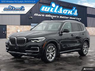 Used 2022 BMW X5 xDrive40i, Leather, Sunroof, Nav, Heated Seats, Bluetooth, Rear Camera, and much more! for sale in Guelph, ON