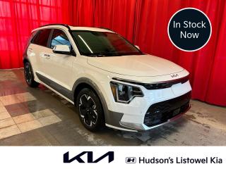 New 2024 Kia NIRO EV Wave w/Snow White Pearl & Grey Exterior In Stock Now for sale in Listowel, ON