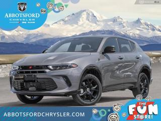 <br> <br>  As a compact SUV, this 2024 Hornet perfectly encapsules Dodges obsession for incredible performance. <br> <br>This 2024 Dodge Hornet features sharp aggressive exterior styling combined with astounding performance from a selection of powertrains to ensure that this head-turning SUV stays on top of the pack. With an addition of a new hybrid power unit, exceptional acceleration as well as impressive efficiency is expected. For a taste of the new chapter of Dodge, step this way.<br> <br> This gray cray                      SUV  has a 6 speed automatic transmission and is powered by a  288HP 1.3L 4 Cylinder Engine.<br> <br> Our Hornets trim level is R/T Plus PHEV. This range-topping R/T Plus rewards you with inbuilt navigation, ventilated and heated leather seats with power adjustment and lumbar support, a power liftgate, a leather-wrapped heated steering wheel, remote engine start, and an 8-speaker Harman Kardon audio system. Other amazing standard features include a 10.25-inch infotainment screen powered by Uconnect 5 with wireless Apple CarPlay and Android Auto, LED lights with daytime running lights and automatic high beams, and power heated side mirrors. Safety on the road is assured thanks to blind spot detection, ParkSense rear parking sensors, forward collision warning with rear cross path detection, lane departure warning, and a ParkView back-up camera. Additional features include mobile hotspot internet access, front and rear cupholders, proximity keyless entry with push button start, traffic distance pacing, dual-zone front air conditioning, and so much more! This vehicle has been upgraded with the following features: Leather Seats. <br><br> View the original window sticker for this vehicle with this url <b><a href=http://www.chrysler.com/hostd/windowsticker/getWindowStickerPdf.do?vin=ZACPDFDW1R3A19451 target=_blank>http://www.chrysler.com/hostd/windowsticker/getWindowStickerPdf.do?vin=ZACPDFDW1R3A19451</a></b>.<br> <br/><br> Buy this vehicle now for the lowest weekly payment of <b>$232.24</b> with $0 down for 96 months @ 6.49% APR O.A.C. ( taxes included, Plus applicable fees   ).  See dealer for details. <br> <br>Abbotsford Chrysler, Dodge, Jeep, Ram LTD joined the family-owned Trotman Auto Group LTD in 2010. We are a BBB accredited pre-owned auto dealership.<br><br>Come take this vehicle for a test drive today and see for yourself why we are the dealership with the #1 customer satisfaction in the Fraser Valley.<br><br>Serving the Fraser Valley and our friends in Surrey, Langley and surrounding Lower Mainland areas. Abbotsford Chrysler, Dodge, Jeep, Ram LTD carry premium used cars, competitively priced for todays market. If you don not find what you are looking for in our inventory, just ask, and we will do our best to fulfill your needs. Drive down to the Abbotsford Auto Mall or view our inventory at https://www.abbotsfordchrysler.com/used/.<br><br>*All Sales are subject to Taxes and Fees. The second key, floor mats, and owners manual may not be available on all pre-owned vehicles.Documentation Fee $699.00, Fuel Surcharge: $179.00 (electric vehicles excluded), Finance Placement Fee: $500.00 (if applicable)<br> Come by and check out our fleet of 70+ used cars and trucks and 130+ new cars and trucks for sale in Abbotsford.  o~o