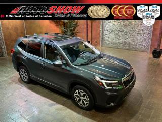 <strong>***  LOW KM!! LOADED!! LIKE NEW!!  AWD FORESTER TOURING!! *** SUNROOF, HEATED SEATS & WHEEL, ADAPTIVE CRUISE, 8 INCH SCREEN!! *** CARPLAY & ANDROID AUTO, POWER LIFT GATE, DUAL ZONE CLIMATE!! *** </strong>Local Vehicle! Absolutely stunning AWD Forester Touring with super low mileage (only 18,000kms)!! Loaded right up with factory options, tons of amazing features and cutting-edge tech! This Subaru is outfitted with A Multitude of amazing upgrades including a Huge <strong>SUNROOF</strong>......<strong>HEATED STEERING WHEEL</strong>......<b>HEATED SEATS</b>......<strong>ADAPTIVE CRUISE CONTROL</strong>......Leather Trimmed Interior......Big <strong>8 INCH MULTIMEDIA TOUCHSCREEN</strong>......Apple CarPlay & Android Auto......<strong>HID </strong>Headlights......Adjustable <strong>POWER LIFT GATE</strong>......Auto Start/Stop......Lane Keeping Assist......Collision Mitigation......Push Button Start......Backup Camera......<b>DUAL ZONE AUTO CLIMATE CONTROL</b>......Fog Lights......Leather Wrapped Sport Wheel......<strong>LED </strong>Marker Lights......Electronic Parking Brake......Dynamic Drive Modes w/ <b>X-MODE</b> (Advanced AWD Control for tough terrain!)......<b>EYESIGHT </b>Driver Assist System......Parking Assist Sensors......Steering Wheel Multimedia Controls......Dash Mounted 5 Inch Vehicle Information Centre......Split Folding Rear Seats......Stability Control......Rear Rubber Cargo Mat......Keyless Entry......Intelligent All Wheel Drive......<strong>17 INCH ALLOY RIMS </strong>w/ <b>BRIDGESTONE TIRES!!</b><br /><br />This Gorgeous Subaru comes with all original Books and Manuals, Remote Entry Key Fob, and balance of Factory <strong>SUBARU WARRANTY!! </strong>Super low kms (just 18,000!!), now sale priced at only $37,800 with Financing and Extended Warranty available!!<br /><br />Will accept trades. Please call (204)560-6287 or View at 3165 McGillivray Blvd. (Conveniently located two minutes West from Costco at corner of Kenaston and McGillivray Blvd.)<br /><br />In addition to this please view our complete inventory of used <a href=\https://www.autoshowwinnipeg.com/used-trucks-winnipeg/\>trucks</a>, used <a href=\https://www.autoshowwinnipeg.com/used-cars-winnipeg/\>SUVs</a>, used <a href=\https://www.autoshowwinnipeg.com/used-cars-winnipeg/\>Vans</a>, used <a href=\https://www.autoshowwinnipeg.com/new-used-rvs-winnipeg/\>RVs</a>, and used <a href=\https://www.autoshowwinnipeg.com/used-cars-winnipeg/\>Cars</a> in Winnipeg on our website: <a href=\https://www.autoshowwinnipeg.com/\>WWW.AUTOSHOWWINNIPEG.COM</a><br /><br />Complete comprehensive warranty is available for this vehicle. Please ask for warranty option details. All advertised prices and payments plus taxes (where applicable).<br /><br />Winnipeg, MB - Manitoba Dealer Permit # 4908