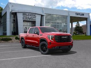 <b>Aluminum Wheels,  Remote Start,  MultiPro Tailgate,  Apple CarPlay,  Android Auto!</b><br> <br>   No matter where you’re heading or what tasks need tackling, there’s a premium and capable Sierra 1500 that’s perfect for you. <br> <br>This 2024 GMC Sierra 1500 stands out in the midsize pickup truck segment, with bold proportions that create a commanding stance on and off road. Next level comfort and technology is paired with its outstanding performance and capability. Inside, the Sierra 1500 supports you through rough terrain with expertly designed seats and robust suspension. This amazing 2024 Sierra 1500 is ready for whatever.<br> <br> This volcanic red tintcoat Crew Cab 4X4 pickup   has an automatic transmission and is powered by a  355HP 5.3L 8 Cylinder Engine.<br> <br> Our Sierra 1500s trim level is Elevation. Upgrading to this GMC Sierra 1500 Elevation is a great choice as it comes loaded with a monochromatic exterior featuring a black gloss grille and unique aluminum wheels, a massive 13.4 inch touchscreen display with wireless Apple CarPlay and Android Auto, wireless streaming audio, SiriusXM, plus a 4G LTE hotspot. Additionally, this pickup truck also features IntelliBeam LED headlights, remote engine start, forward collision warning and lane keep assist, a trailer-tow package, LED cargo area lighting, teen driver technology plus so much more! This vehicle has been upgraded with the following features: Aluminum Wheels,  Remote Start,  Multipro Tailgate,  Apple Carplay,  Android Auto,  Streaming Audio,  Teen Driver. <br><br> <br>To apply right now for financing use this link : <a href=https://www.taylorautomall.com/finance/apply-for-financing/ target=_blank>https://www.taylorautomall.com/finance/apply-for-financing/</a><br><br> <br/>    0% financing for 60 months. 2.49% financing for 84 months. <br> Buy this vehicle now for the lowest bi-weekly payment of <b>$480.02</b> with $0 down for 84 months @ 2.49% APR O.A.C. ( Plus applicable taxes -  Plus applicable fees   / Total Obligation of $87366  ).  Incentives expire 2024-04-30.  See dealer for details. <br> <br> <br>LEASING:<br><br>Estimated Lease Payment: $427 bi-weekly <br>Payment based on 4.5% lease financing for 24 months with $0 down payment on approved credit. Total obligation $22,227. Mileage allowance of 16,000 KM/year. Offer expires 2024-04-30.<br><br><br><br> Come by and check out our fleet of 90+ used cars and trucks and 170+ new cars and trucks for sale in Kingston.  o~o