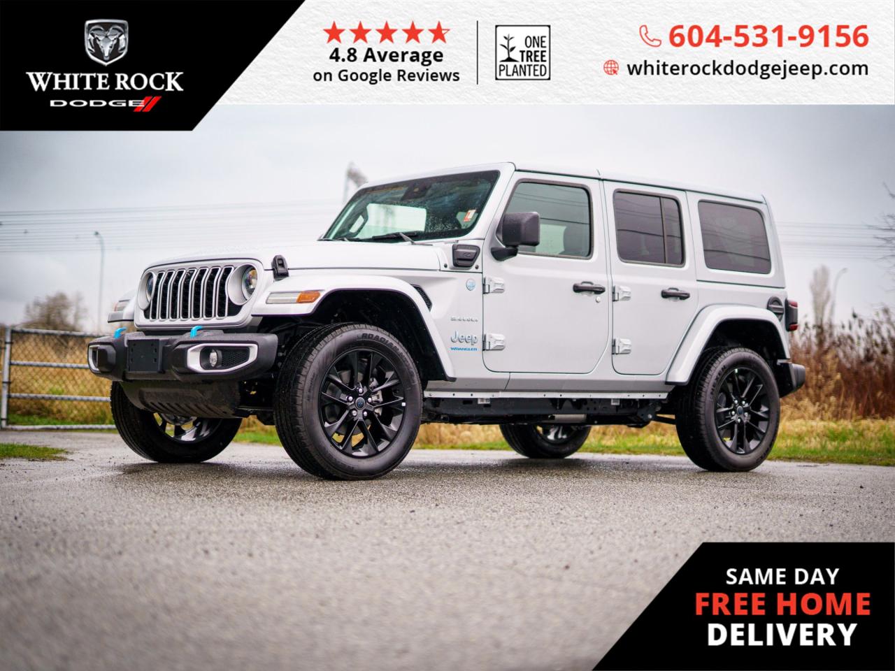New 2024 Jeep Wrangler 4xe Sahara for sale in Surrey, BC