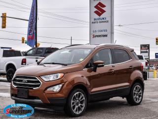 Used 2018 Ford EcoSport Titanium 4WD ~Bluetooth ~NAV ~Backup Cam for sale in Barrie, ON