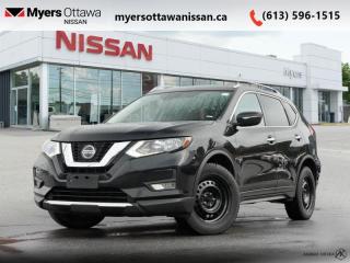 <b>Certified, ProPILOT ASSIST,  Navigation,  Sunroof,  Leather Seats,  Heated Seats!</b><br> <br>  Compare at $20080 - Our Price is just $19495! <br> <br>   With all the modern technology you expect of new cars wrapped in a sleek and stylish exterior, this Nissan Rogue is the perfect crossover for the modern buyer. This  2020 Nissan Rogue is for sale today in Ottawa. <br> <br>With unbeatable value in stylish and attractive package, the Nissan Rogue is built to be the new SUV for the modern buyer. Big on passenger room, cargo space, and awesome technology, the 2019 Nissan Rogue is ready for the next generation of SUV owners. If you demand more from your vehicle, the Nissan Rogue is ready to satisfy with safety, technology, and refined quality. This  SUV has 125,038 kms and is a Certified Pre-Owned vehicle. Its  black in colour  . It has an automatic transmission and is powered by a  170HP 2.5L 4 Cylinder Engine. <br> <br> Our Rogues trim level is AWD SV. This Rogue SV comes with some amazing safety and driver assistance programs like intelligent trace control, active ride control, intelligent engine braking, forward collision warning with automatic emergency braking and pedestrian detection, lane departure warning with emergency intervention, intelligent adaptive cruise control, high beam assist, and blind spot warning. This SUV is also equipped with loads of style and comfort with aluminum wheels, LED daytime running lights and taillights, fog lights, heated power side mirrors with turn signals, remote start, sport mode with manual shifter, Advanced Drive-Assist, rear view camera, remote keyless entry, steering wheel mounted audio and cruise controls, mood lighting, heated front seats, and power drivers seat while a 7 inch display with NissanConnect, Apple CarPlay and Android Auto, SiriusXM, and Bluetooth calling and streaming. This vehicle has been upgraded with the following features: Propilot Assist,  Navigation,  Sunroof,  Leather Seats,  Heated Seats,  Heated Steering Wheel,  Hands Free Liftgate. <br> <br>To apply right now for financing use this link : <a href=https://www.myersottawanissan.ca/finance target=_blank>https://www.myersottawanissan.ca/finance</a><br><br> <br/><br> Payments from <b>$313.56</b> monthly with $0 down for 84 months @ 8.99% APR O.A.C. ( Plus applicable taxes -  and licensing fees   ).  See dealer for details. <br> <br>Get the amazing benefits of a Nissan Certified Pre-Owned vehicle!!! Save thousands of dollars and get a pre-owned vehicle that has factory warranty, 24 hour roadside assistance and rates as low as 0.9%!!! <br>*LIFETIME ENGINE TRANSMISSION WARRANTY NOT AVAILABLE ON VEHICLES WITH KMS EXCEEDING 140,000KM, VEHICLES 8 YEARS & OLDER, OR HIGHLINE BRAND VEHICLE(eg. BMW, INFINITI. CADILLAC, LEXUS...)<br> Come by and check out our fleet of 50+ used cars and trucks and 110+ new cars and trucks for sale in Ottawa.  o~o