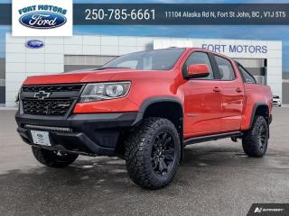 Used 2019 Chevrolet Colorado ZR2  -  Heated Seats for sale in Fort St John, BC