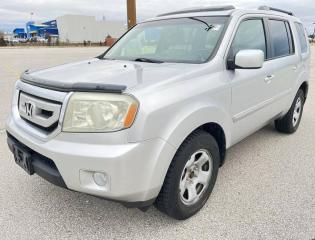 <p><span>2010 HONDA PILOT EX-L 4WD WITH 209</span><span>K! FULLY LOADED! AUTOMATIC, BACK-UP CAMERA, LEATHER INTERIOR, SUN-ROOF,<span> </span></span><span>POWER WINDOWS, POWER LOCKS, POWER SEATS, HEATED SEATS,</span><span> BLUETOOTH AUDIO, ALLOY RIMS,</span><span> CLEAN CARFAX REPORT, ONTARIO (NORMAL) WITH NO ACCIDENTS! ONTARTIO VEHICLE, </span><span>HAS BEEN </span><span>FULLY CERTIFIED.</span><br></p><p> <br></p><p><span>CALL AT 416-505-3554<span id=jodit-selection_marker_1713321360768_6278380207727492 data-jodit-selection_marker=start style=line-height: 0; display: none;></span></span><br></p><p> <br></p><p>VISIT US AT WWW.RAHMANMOTORS.COM</p><p> <br></p><p>RAHMAN MOTORS</p><p>1000 DUNDAS ST EAST.</p><p>MISSISSAUGA, L4Y2B8</p><p> <br></p><p>**PLEASE CALL IN ADVANCE TO CHECK AVAILABILITY**</p>