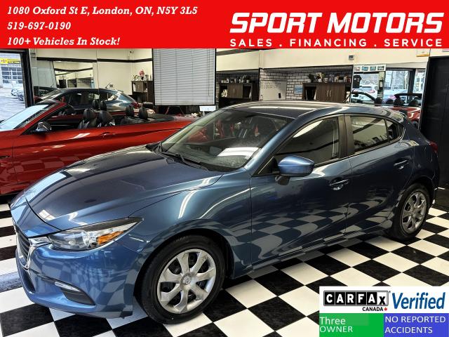 2018 Mazda MAZDA3 GX Sport+Camera+A/C+New Tires+CLEAN CARFAX