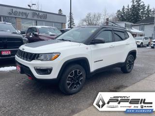 This beautiful compass Trailhawk has just arrived with full leather interior, heated front seats, remote start, Naivgation, backup camera, sunroof, 4x4, clean carfax with no accidents, please call or text 519-662-1063 to book your test drive !!