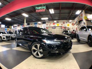 Used 2019 Honda Accord TOURING LEATHER SUNROOF NAVI A/CARPLAY B/SPOT CAME for sale in North York, ON