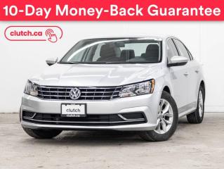 Used 2016 Volkswagen Passat Trendline + w/ Apple CarPlay & Android Auto, Cruise Control, A/C for sale in Toronto, ON