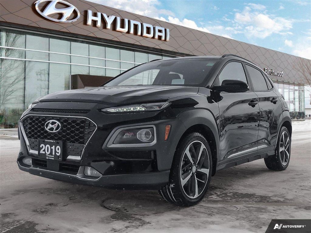 Used 2019 Hyundai KONA Ultimate Certified 5.49% Available for Sale in Winnipeg, Manitoba