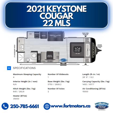 2021 Keystone COUGAR M-22 MLSWE Photo1