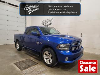 Used 2016 RAM 1500 Sport - Bluetooth -  SiriusXM -  Fog Lamps for sale in Indian Head, SK