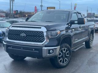 Used 2019 Toyota Tundra SR5 Plus 4x4 Double Cab 5.7L / CLEAN CARFAX for sale in Bolton, ON