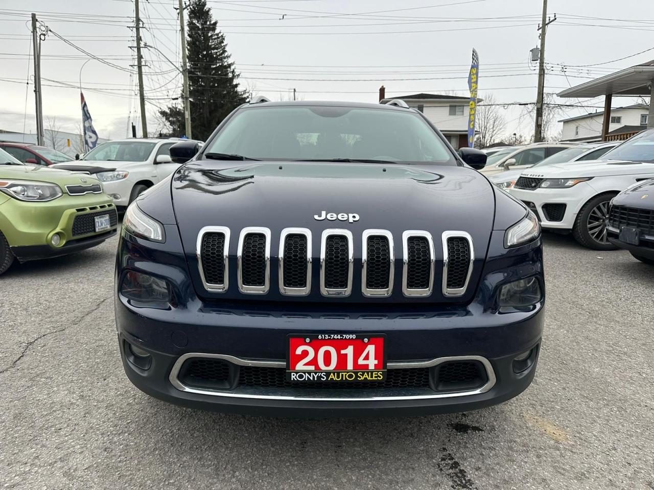 2014 Jeep Cherokee LIMITED, 4X4, NAV, CAMERA, BLUETOOTH, 1 YEAR WARR - Photo #2