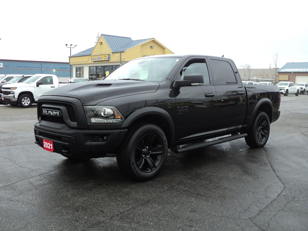 Used 2021 RAM 1500 Classic Warlock SLT CrewCab 4x4 3.6L 5'7