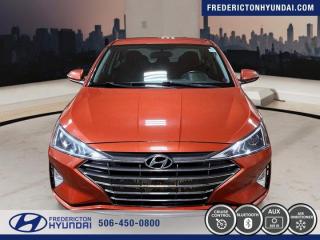 This Used 2019 Hyundai Elantra Preferred is a reliable and fuel-efficient vehicle that is perfect for city driving. With an odometer reading of 160,511 kilometers, this car has plenty of life left in it. The gasoline engine is a Regular Unleaded I-4 2.0 L/122, providing a city KM/L of 9 and a highway KM/L of 6. The FWD 6-Speed Manual w/OD transmission makes for smooth and efficient driving. Some important vehicle options included are remote keyless entry with illuminated entry, blind spot detection with lane change assist, back-up camera, and perimeter alarm. The radio system features AM/FM/MP3 audio with six speakers, iPod/USB/Auxiliary connectivity, a 7.0 touch-screen display, Bluetooth hands-free phone system, Android Auto and Apple CarPlay compatibility. This Used Hyundai Elantra Preferred offers great value for anyone looking for a dependable and feature-packed vehicle at an affordable price point. Contact Fredericton Hyundai today to schedule a test drive and experience the comfort and convenience this Used 2019 Hyundai Elantra Preferred has to offer! With its high safety ratings and impressive fuel efficiency, this car is sure to meet all your needs on the road while keeping you connected through its advanced technology features like Android Auto or Apple CarPlay compatibility!