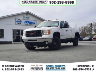 Recent Arrival! Summit White 2012 GMC Sierra 2500HD Work Truck 4WD 6-Speed Automatic 6.0L V8 SFI Clean Car Fax, 6-Speed Automatic, 4WD, Vinyl, 6 Speakers, ABS brakes, Air Conditioning, AM/FM radio, Brake assist, Bumpers: chrome, Delay-off headlights, Driver door bin, Electronic Stability Control, Fleetside Body Ordering Code, Front reading lights, Fully automatic headlights, Heavy Duty Handling/Trailering Chassis Equipment, Passenger door bin, Power steering, Provision For Cab Roof Mounted Lamp, Snow Plow Prep Provisions, Speed control, Tilt steering wheel, Traction control, Variably intermittent wipers, Voltmeter, Wheels: 17 8-Lug Painted Steel, WT Model Option.