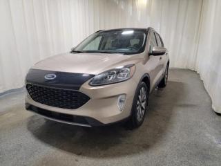 Used 2020 Ford Escape TITANIUM W/LANE KEEP ASSIST & HEATED STEERING WHEE for sale in Regina, SK