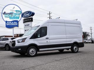 New 2023 Ford Transit 350 UPFITTED WITH SHELVING AND LADDER RACK for sale in Chatham, ON
