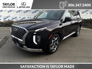 Used 2022 Hyundai PALISADE Ultimate Calligraphy w/Beige Interior Harman Kardon® 12-speaker premium audio - 2ND HEATED ROW CAPTAIN CHAIRS for sale in Regina, SK