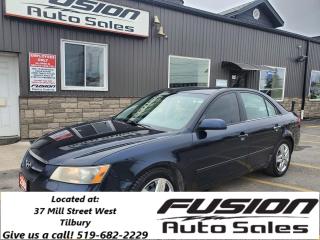 Used 2008 Hyundai Sonata 4dr Sdn V6 Auto GLS-SUNROOF-LEATHER for sale in Tilbury, ON