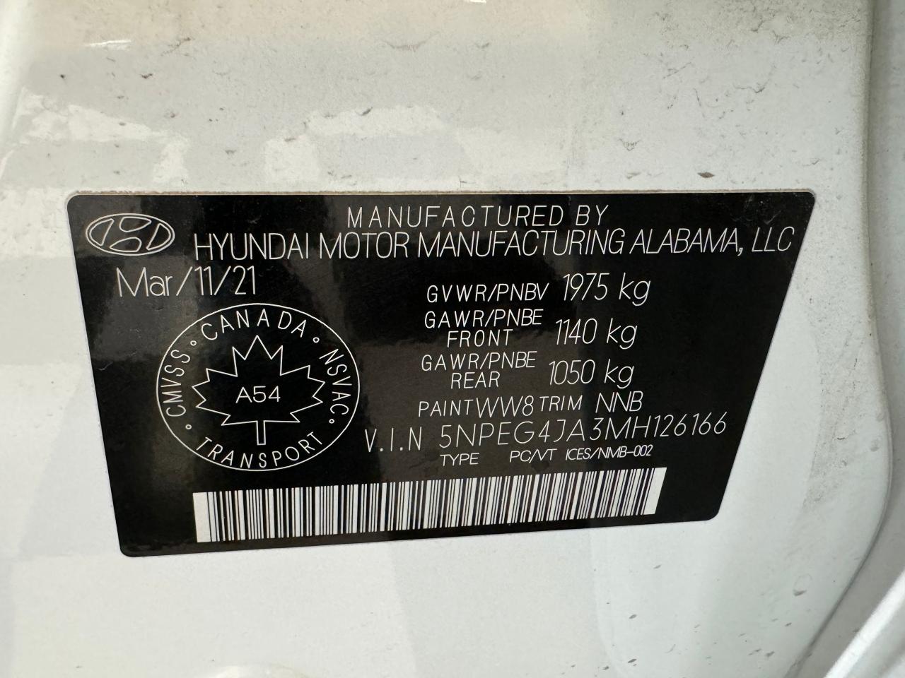 2021 Hyundai Sonata Preferred+Adaptive Cruise+Blind Spot+CLEAN CARFAX - Photo #43
