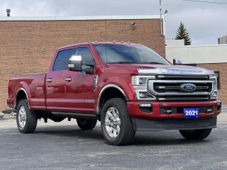 Used 2021 Ford F-350 Platinum LEATHER | V8 TURBO DIESEL ENGINE | TWIN PANEL MOONROOF for sale in Waterloo, ON