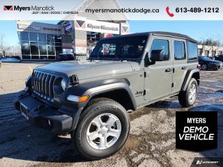 Used 2023 Jeep Wrangler Sport   Dual Top Group - Alpine audio -$181.85 /Wk for sale in Ottawa, ON