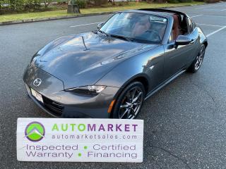 Used 2019 Mazda Miata MX-5 RF, AUTO, NEW BRAKES AND TIRES, FINANCING, WARRANTY, INSPECTED W/ BCAA MBSHP! for sale in Surrey, BC