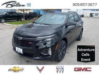 New 2024 Chevrolet Equinox RS - Leather Seats - $252 B/W for sale in Bolton, ON