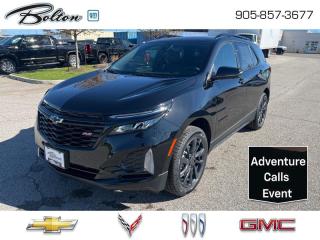 New 2024 Chevrolet Equinox RS - Leather Seats - $252 B/W for sale in Bolton, ON