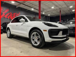 <div>***SOLD***</div><div><br /></div><div>White Exterior On Black/Bordeaux Red, Two-Tone Leather Package Seat Trim.</div><div></div><div>One Owner, No Accidents, Clean Carfax, Certified, And A Balance Of Porsche Warranty!</div><div></div><div>Financing And Extended Warranty Options Available, Trade-Ins Are Welcome!</div><div></div><div>This 2023 Porsche Macan AWD Is Loaded With A Premium Plus Package, Power Steering Plus, Surround View, Wheel Centre Caps w/Coloured Porsche Crest, 18-Way Adaptive Sport Seats, Heated GT Sport Steering Wheel in Leather, Porsche Crest on Front Headrests.</div><div></div><div>Packages Include Navigation, Panoramic Roof System, Front Ventilated Seats, LED Headlights w/Dynamic Light System Plus, Front & Rear Heated Seats, 18-Way Power Seats, Memory Package, memory function for seat position settings, steering column, both exterior mirrors and other personalized in-car settings, Lane Change Assist (LCA), 19 Alloy Wheels, And More!</div><div></div><div>We Do Not Charge Any Additional Fees For Certification, Its Just The Price Plus HST And Licencing.</div><div></div><div>Follow Us On Instagram, And Facebook.</div><div></div><div>Dont Worry About Rain, Or Snow, Come Into Our 20,000sqft Indoor Showroom, We Have Been In Business For A Decade, With Many Satisfied Clients That Keep Coming Back, And Refer Their Friends And Family. We Are Confident You Will Have An Enjoyable Shopping Experience At AutoBase. If You Have The Chance Come In And Experience AutoBase For Yourself.</div><div></div>