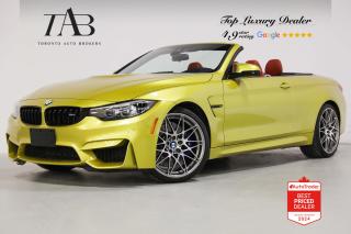 Used 2020 BMW M4 V6 | CABRIOLET | HUD | RED LEATHER | 20 IN WHEELS for sale in Vaughan, ON