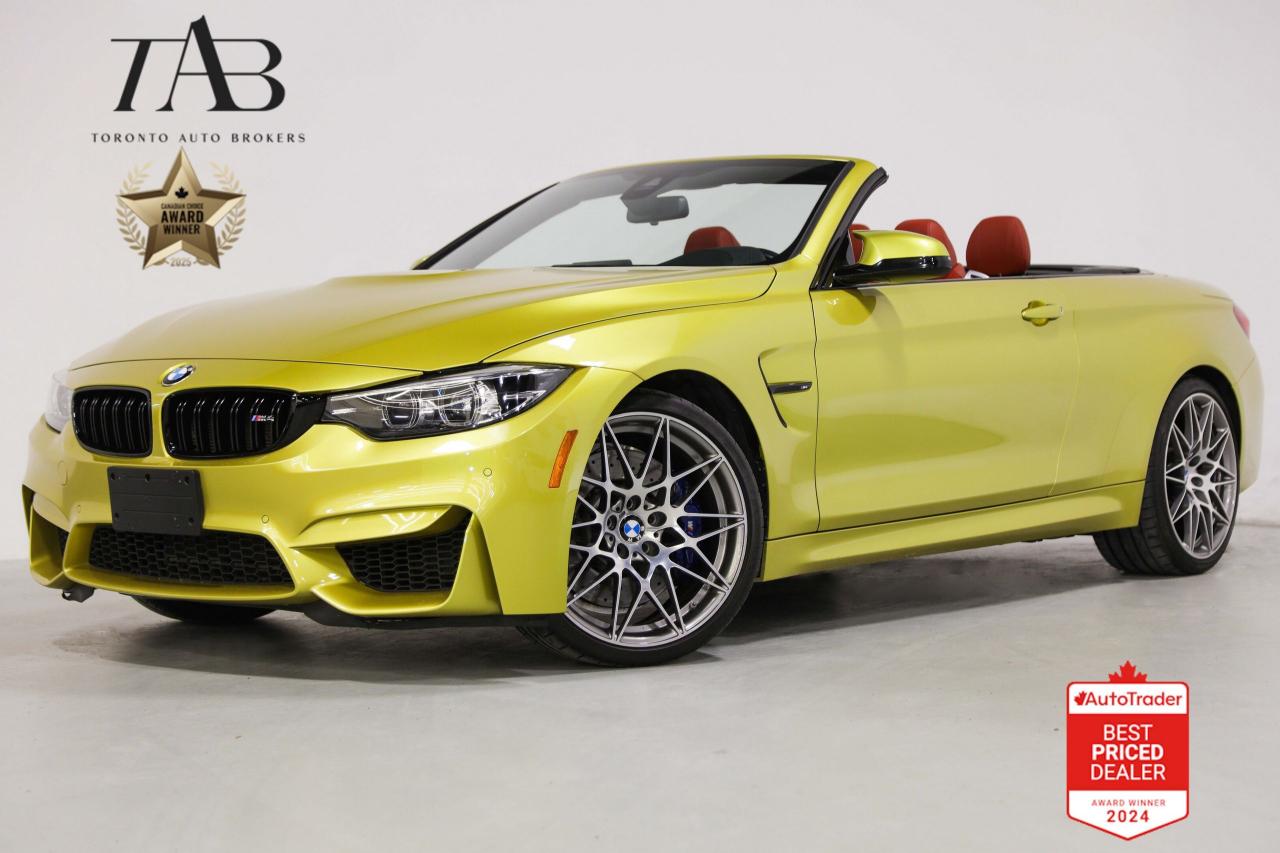 Used 2020 BMW M4 V6 | CABRIOLET | HUD | RED LEATHER | 20 IN WHEELS for sale in Vaughan, ON