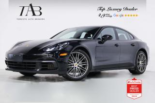 Used 2017 Porsche Panamera 4S | PREMIUM PKG | RED LEATHER | 21 IN WHEELS for sale in Vaughan, ON