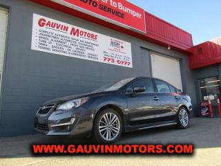 Used 2015 Subaru Impreza AWD,  Loaded, Leather, Sunroof, Nav,  Great Deal! for sale in Swift Current, SK