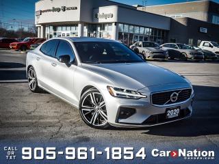Used 2020 Volvo S60 T6 AWD R-Design| NAV| PANO ROOF| for sale in Burlington, ON