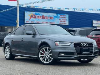 Used 2015 Audi A4 AWD LEATHER SUNROOF LOADED! WE FINANCE ALL CREDIT! for sale in London, ON