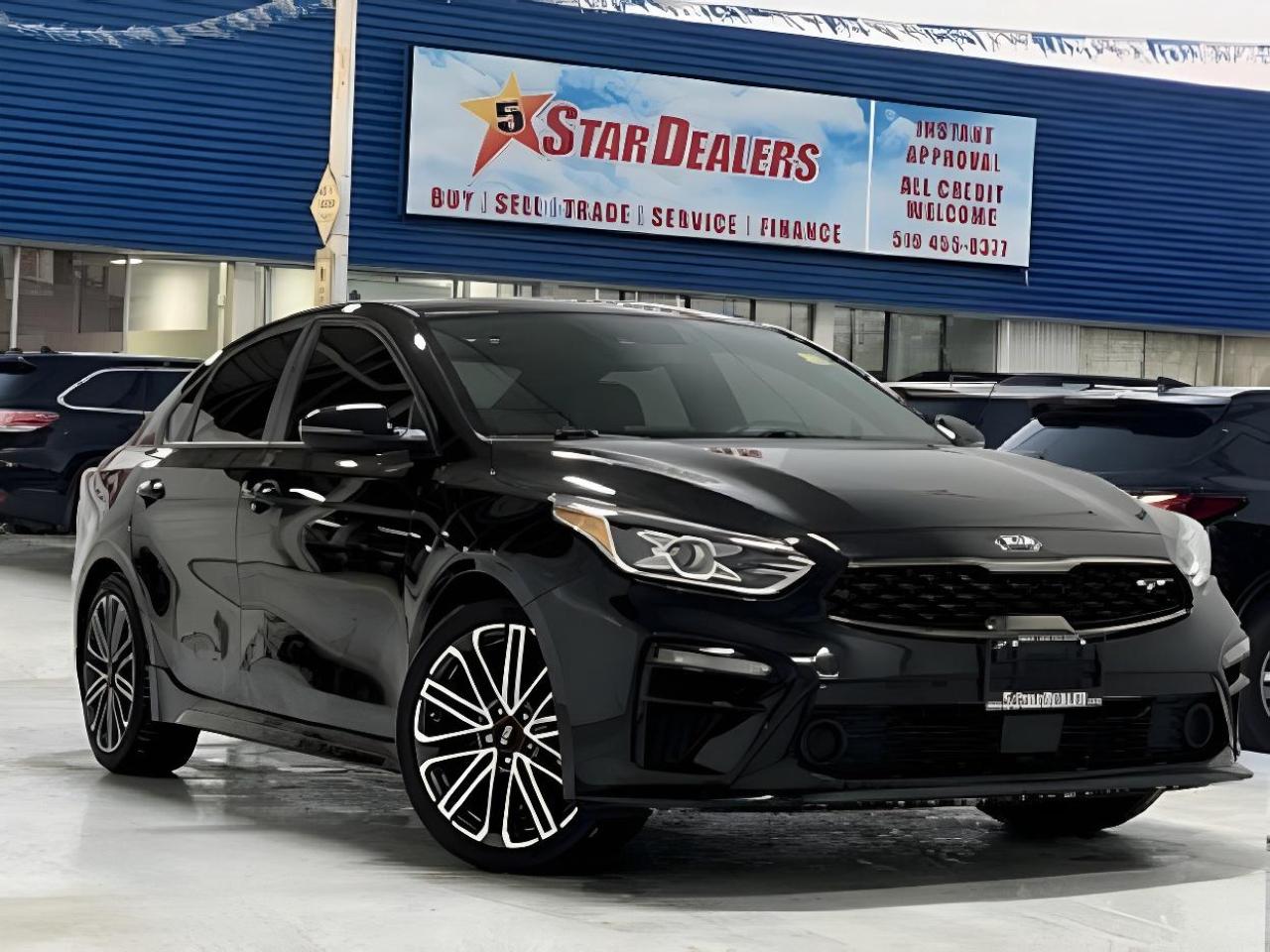 Used 2021 Kia Forte GT Limited NAV LEATHER ROOF WE FINANCE ALL CREDIT for sale in London, ON