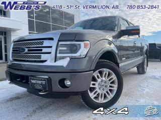 Used 2014 Ford F-150 PLATINUM for sale in Vermilion, AB