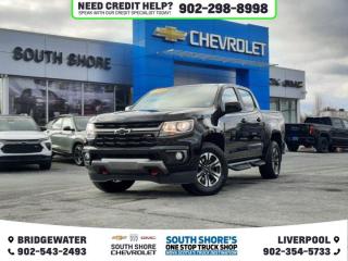 Recent Arrival! Black 2022 Chevrolet Colorado Z71 For Sale, Bridgewater 4WD 8-Speed Automatic V6 Clean Car Fax, 4WD, 6 Speakers, ABS brakes, Air Conditioning, Alloy wheels, Automatic temperature control, Compass, Delay-off headlights, Driver 6-Way Power Seat Adjuster, Driver door bin, Electronic Stability Control, Exterior Parking Camera Rear, Front fog lights, HD Radio, Heated door mirrors, Heated steering wheel, Occupant sensing airbag, Outside temperature display, Overhead console, Panic alarm, Power door mirrors, Power driver seat, Power steering, Power windows, Radio data system, Rear window defroster, Remote keyless entry, Tilt steering wheel, Traction control, Trip computer, Variably intermittent wipers.