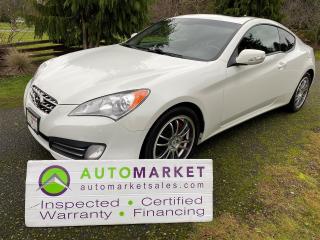 Used 2010 Hyundai Genesis Coupe 3.8 V6 MANUAL LOADED, FINANCING, WARRANTY, INSPECTED W/BCAA MEMBERSHIP for sale in Surrey, BC