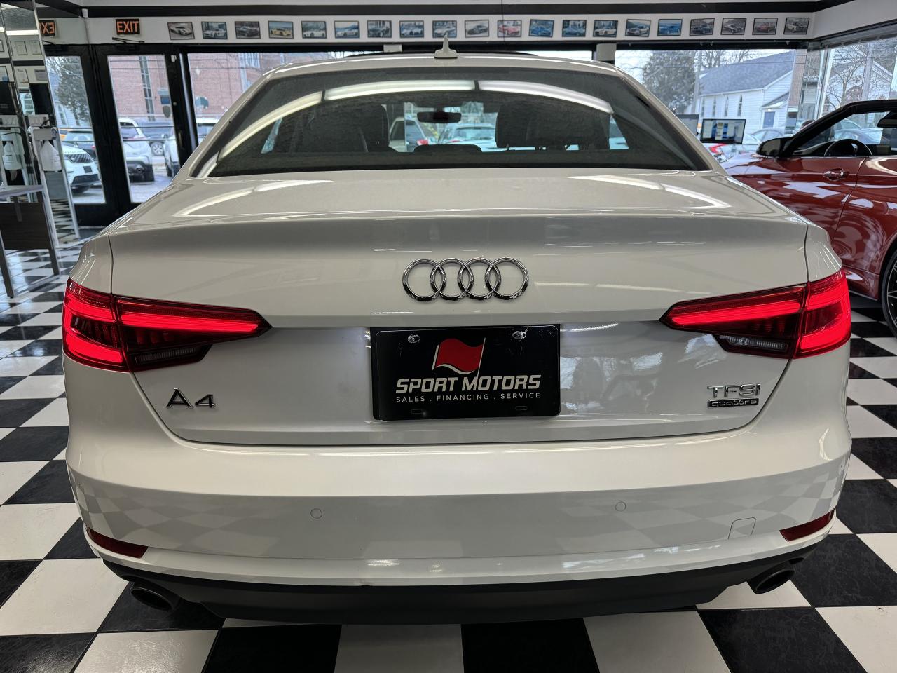 2017 Audi A4 Quattro+Sunroof+RearSensors+ApplePlay+CLEAN CARFAX - Photo #3